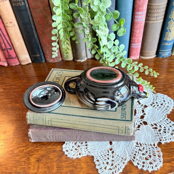 Vintage Redware Chicken Creamer - Picture 12 of 16